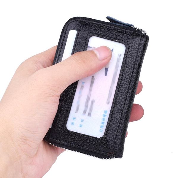 card holders rfid women holder wallet fashion genuine leather housekeeper cover accordion purse zipper case 2021, Brown;gray
card holders rfid women holder wallet fashion genuine leather housekeeper cover accordion purse zipper case 2021, Brown;gray