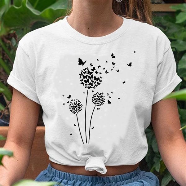 graphic butterfly plant women t shirts short sleeve cute fashion clothing watercolor print female lady clothes tees shirt, White
graphic butterfly plant women t shirts short sleeve cute fashion clothing watercolor print female lady clothes tees shirt, White