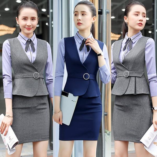 work dresses izicfly style office wear for women suits skirts and vest waistcoat conbinaison femme formal skirt dames pakken, White;black
work dresses izicfly style office wear for women suits skirts and vest waistcoat conbinaison femme formal skirt dames pakken, White;black