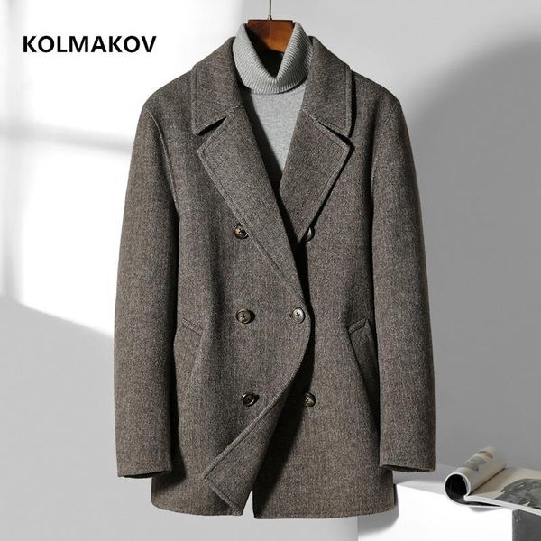 men's wool & blends 2021 winter arrival mens double sided coat casual woolen trench breasted jacket men size m-3xl, Black
men's wool & blends 2021 winter arrival mens double sided coat casual woolen trench breasted jacket men size m-3xl, Black