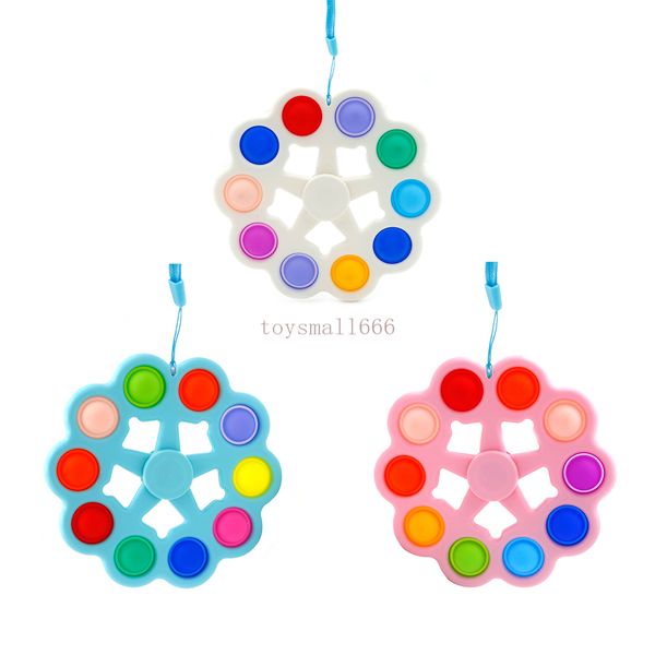 simple dimple spinner push fidget toy anti stress anxiety relief bubbles sensory toys for kids and adults
simple dimple spinner push fidget toy anti stress anxiety relief bubbles sensory toys for kids and adults