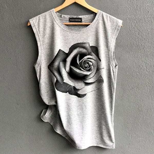 women's swimwear 2021 t shirt printed waistcoat women tank summer sleeveless o neck rose casual loose vest comfortable, White;black
women's swimwear 2021 t shirt printed waistcoat women tank summer sleeveless o neck rose casual loose vest comfortable, White;black