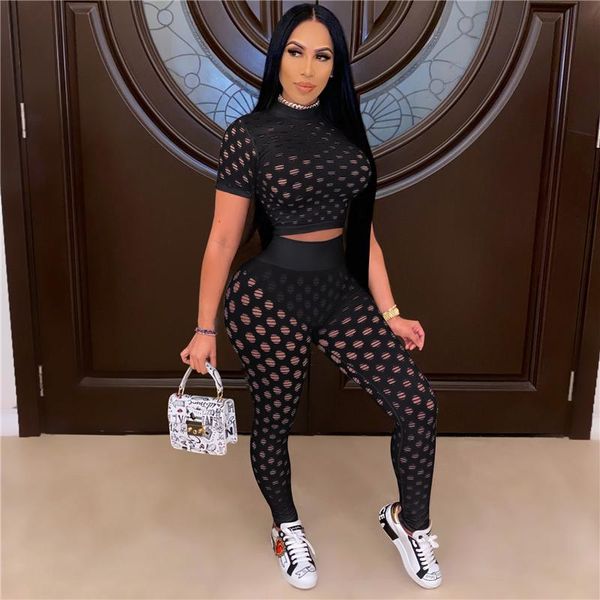 women's two piece pants zoctuo mesh hollow out pant sets for women solid black short sleeve o neck trouser set summer fashion slim casu, White
women's two piece pants zoctuo mesh hollow out pant sets for women solid black short sleeve o neck trouser set summer fashion slim casu, White