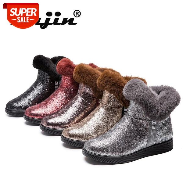 fujin winter new sequined snow boots women's warm platform short boots cotton padded shoes with velvet large size women's shoes #h
fujin winter new sequined snow boots women's warm platform short boots cotton padded shoes with velvet large size women's shoes #h