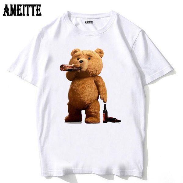 men's t-shirts summer short sleeve funny drunk bear beer print t-shirt hip hop boy casual white cartoon cute chic woman tees, White;black
men's t-shirts summer short sleeve funny drunk bear beer print t-shirt hip hop boy casual white cartoon cute chic woman tees, White;black