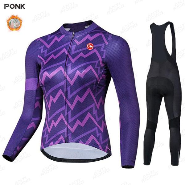 racing sets cycling clothing winter women long sleeve jersey set lady thermal fleece road bike jacket female sportswear warm training suit, Black;blue
racing sets cycling clothing winter women long sleeve jersey set lady thermal fleece road bike jacket female sportswear warm training suit, Black;blue