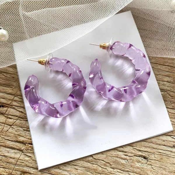 hoop & huggie dvacaman 2021 trendy colorful transparent acrylic c-shaped earrings for women vintage geometric circle jewelry, Golden;silver
hoop & huggie dvacaman 2021 trendy colorful transparent acrylic c-shaped earrings for women vintage geometric circle jewelry, Golden;silver