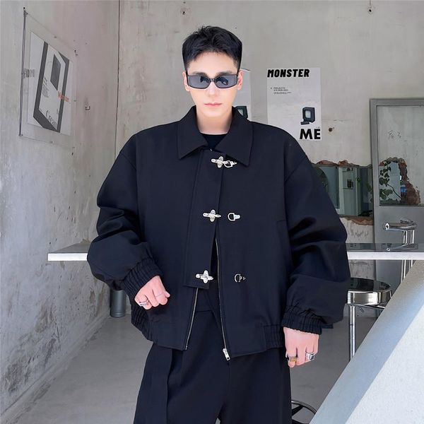 men's jackets men korean japan streetwear vintage fashion coat man overcoat high street wide shoulder chic hipster loose casual short j, Black;brown
men's jackets men korean japan streetwear vintage fashion coat man overcoat high street wide shoulder chic hipster loose casual short j, Black;brown