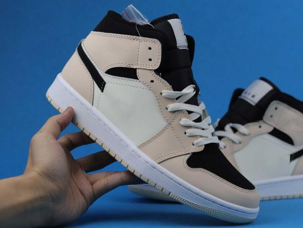 2021 Jupman 1 Mid WMNS Barely Orange Basketball Shoes Milk tea Women Mens Fashion Trainers luxurys Designer Sneakers With Box, #1
2021 Jupman 1 Mid WMNS Barely Orange Basketball Shoes Milk tea Women Mens Fashion Trainers luxurys Designer Sneakers With Box, #1