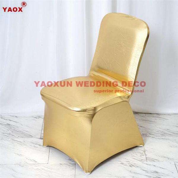 chair covers factory sale metallic lycra spandex cover for wedding event party el decoration
chair covers factory sale metallic lycra spandex cover for wedding event party el decoration