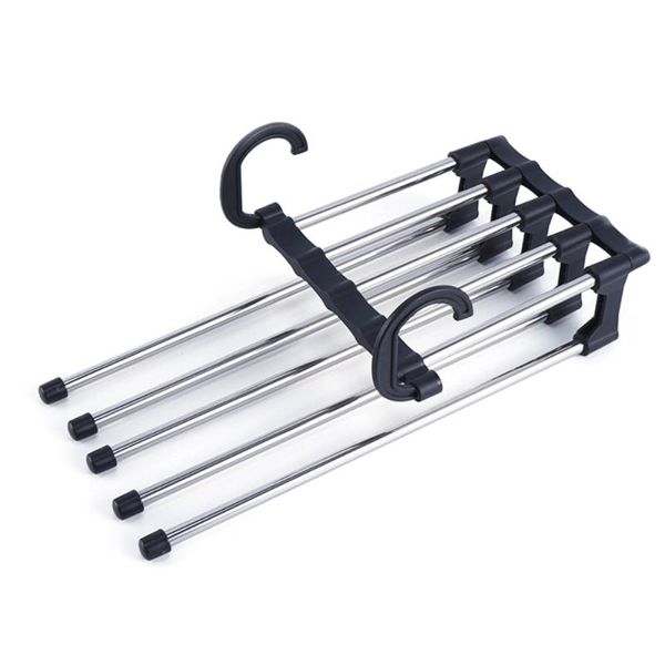 hangers & racks pants rack saving closet space and keeping clean stainless steel multi-functional adjustable storage shelf
hangers & racks pants rack saving closet space and keeping clean stainless steel multi-functional adjustable storage shelf