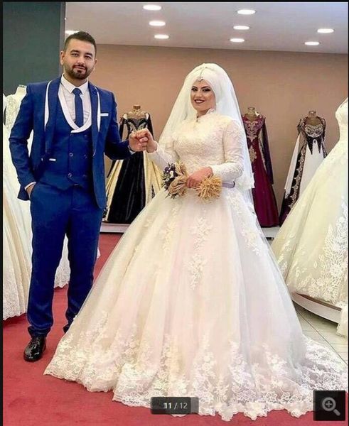 2021 vestido de festa white tulle ball gown wedding dresses high neckline long sleeve modest princess bridal gowns floor length vintage hija
2021 vestido de festa white tulle ball gown wedding dresses high neckline long sleeve modest princess bridal gowns floor length vintage hija