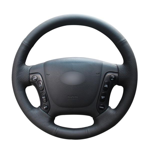 steering wheel covers black pu artificial leather car cover for santa fe 2006 2007-2012 h-1 starex 2008-2021 i800
steering wheel covers black pu artificial leather car cover for santa fe 2006 2007-2012 h-1 starex 2008-2021 i800