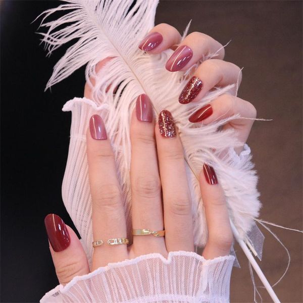 false nails 24pcs full set luxury catseye opal glitter multicolored red ombre oval fingernail jelly glue stick on fake sxy-13, Red;gold
false nails 24pcs full set luxury catseye opal glitter multicolored red ombre oval fingernail jelly glue stick on fake sxy-13, Red;gold