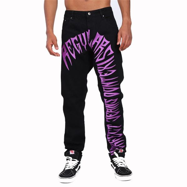 men's jeans moruancle fashion hi street embroidered pants streetwear hip hop denim trousers with embroidery straight fit, Blue
men's jeans moruancle fashion hi street embroidered pants streetwear hip hop denim trousers with embroidery straight fit, Blue