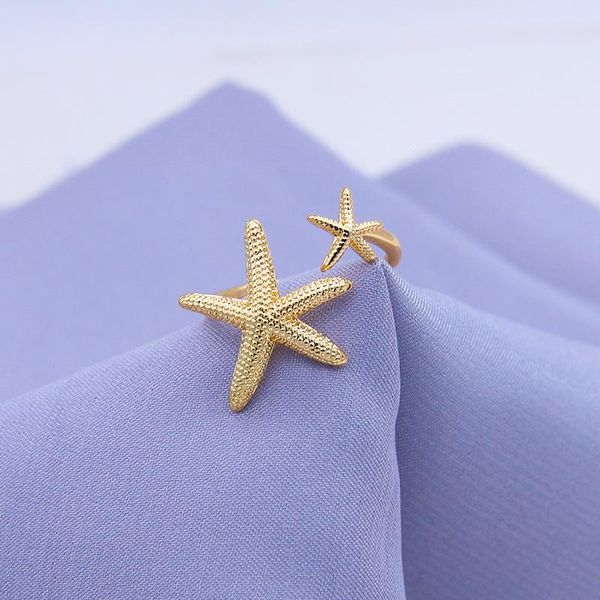 wedding rings romantic golden beach fashion starfish open ring korean design ladies geometric adjustable gift wholesale, Slivery;golden
wedding rings romantic golden beach fashion starfish open ring korean design ladies geometric adjustable gift wholesale, Slivery;golden