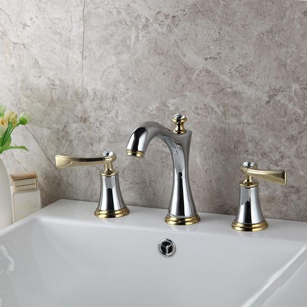 wholesale 3 pcs deck mounted bathroom mixer tap bath basin sink faucet nickel brushed or chromvanity shower sets
wholesale 3 pcs deck mounted bathroom mixer tap bath basin sink faucet nickel brushed or chromvanity shower sets