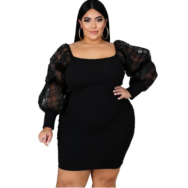 casual dresses fall clothes mini for women mesh long sleeve dress slash neck high waist plus size wholesale drop, Black;gray
casual dresses fall clothes mini for women mesh long sleeve dress slash neck high waist plus size wholesale drop, Black;gray