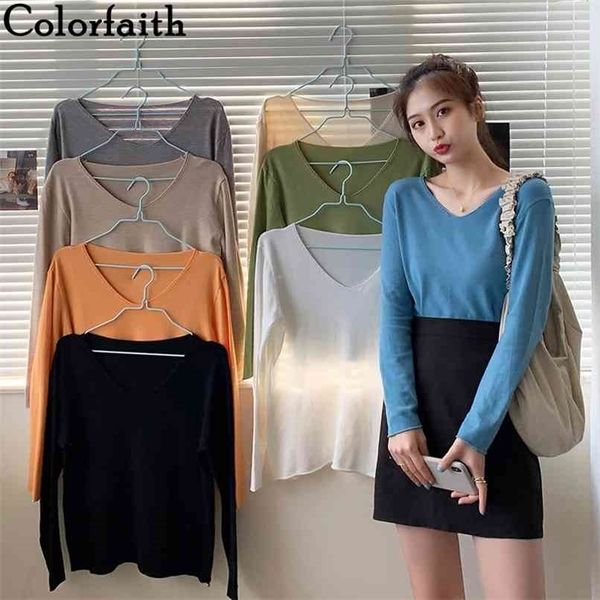 women spring autumn t-shirt bottoming solid basic fashionable korean style wild knitted oversize t3816 210427, White
women spring autumn t-shirt bottoming solid basic fashionable korean style wild knitted oversize t3816 210427, White