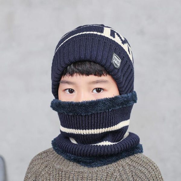 beanies kids winter warm knitted hat with scarf children cap skullies circle thicken fleece lining for boys girls
beanies kids winter warm knitted hat with scarf children cap skullies circle thicken fleece lining for boys girls