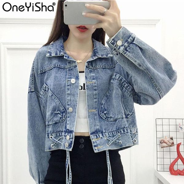 women's jackets 2021 short slim denim jacket women casual jean spring autumn turn-down collar bomber coat long sleeve jeans, Black;brown
women's jackets 2021 short slim denim jacket women casual jean spring autumn turn-down collar bomber coat long sleeve jeans, Black;brown