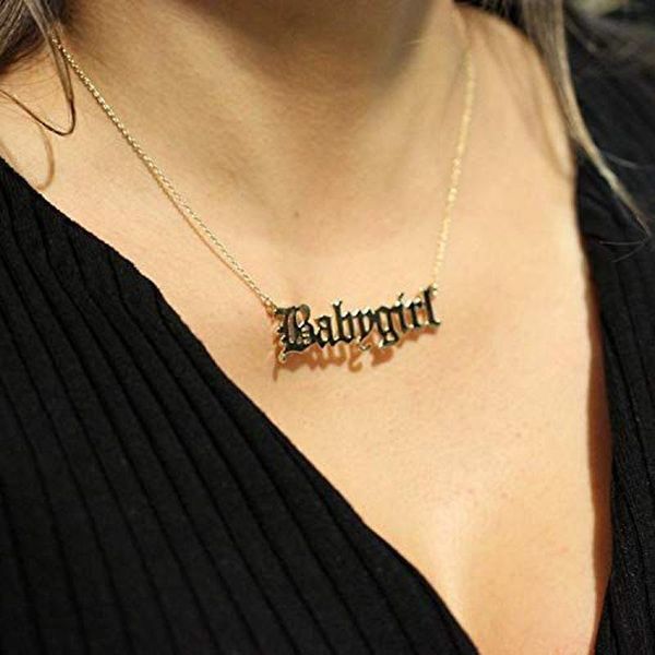 pendant necklaces women fashion geometric necklace baby girls letters neckband neck accessories decor endq, Silver
pendant necklaces women fashion geometric necklace baby girls letters neckband neck accessories decor endq, Silver