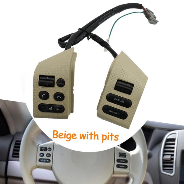 steering wheel control buttons car-styling accessories button switch for nissan tiida & sylphy 15-19 beige with pits
steering wheel control buttons car-styling accessories button switch for nissan tiida & sylphy 15-19 beige with pits