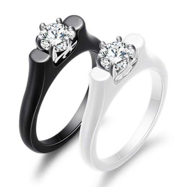 wedding rings retro ceramic for women simple elegant ladies zircon finger ring crystals hand jewelry gifts accessories, Slivery;golden
wedding rings retro ceramic for women simple elegant ladies zircon finger ring crystals hand jewelry gifts accessories, Slivery;golden
