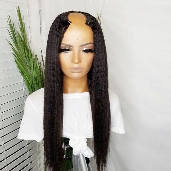30inches 250density yaki straight 1x4 u part human hair wigs natural color 100% remy full machine made opening u shape wig unprocessed with, Black
30inches 250density yaki straight 1x4 u part human hair wigs natural color 100% remy full machine made opening u shape wig unprocessed with, Black