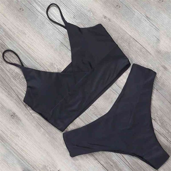 high waist bikini women swimwear female swimsuits black thong bikinis set beach wear swimming for bathing suit 210730, White;black
high waist bikini women swimwear female swimsuits black thong bikinis set beach wear swimming for bathing suit 210730, White;black