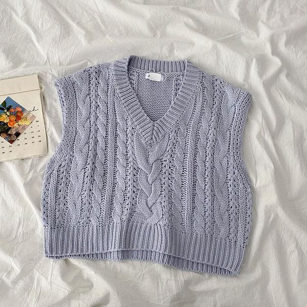 sweater solid autumn winter casual style women's clothing loose knitted pullovers fashion brand sleeveless sweaters, White;black
sweater solid autumn winter casual style women's clothing loose knitted pullovers fashion brand sleeveless sweaters, White;black