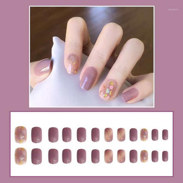 pcs/box ballerina short false nails with jelly glue gold foil shell fake detachable nail art1, Red;gold
pcs/box ballerina short false nails with jelly glue gold foil shell fake detachable nail art1, Red;gold