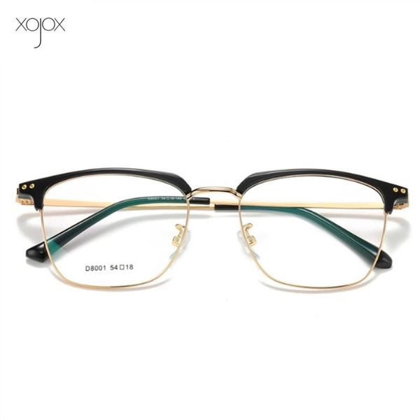 fashion sunglasses frames xojox men half frame glasses clear lens optical spectacle brand design business eyeglasses for male, Black
fashion sunglasses frames xojox men half frame glasses clear lens optical spectacle brand design business eyeglasses for male, Black