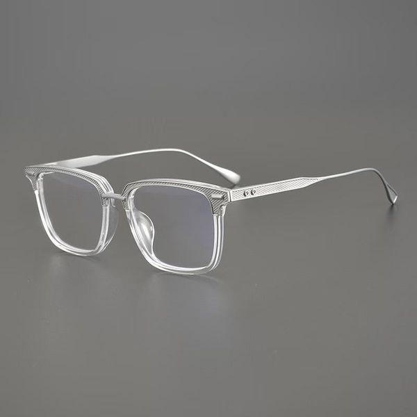 sunglasses pure titanium plate full frame height myopia glasses half black transparent color customized, White;black
sunglasses pure titanium plate full frame height myopia glasses half black transparent color customized, White;black