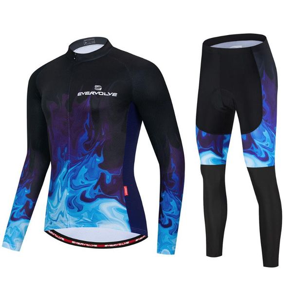racing sets early spring/winter 2021 riding suit long-sleeved plus velvet warm men 's breathable dry pants mountain bike, Black;blue
racing sets early spring/winter 2021 riding suit long-sleeved plus velvet warm men 's breathable dry pants mountain bike, Black;blue