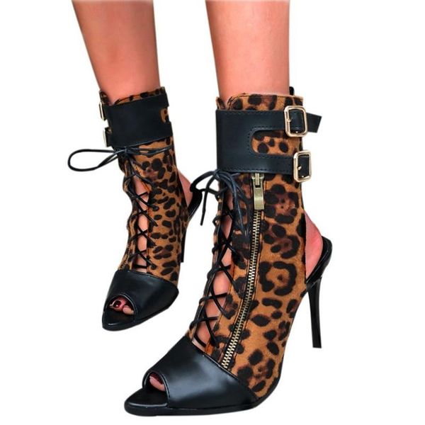 peep toe leopard print women high sandals heels shoes large size, Black
peep toe leopard print women high sandals heels shoes large size, Black
