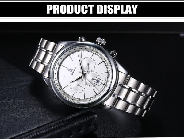 reloj hombre i automatic mechanical make gentlemen clock 24-hour calendar lightning turn sier all-steel 3321 montre, Slivery;brown
reloj hombre i automatic mechanical make gentlemen clock 24-hour calendar lightning turn sier all-steel 3321 montre, Slivery;brown