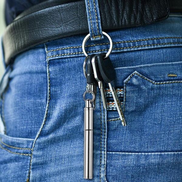 mini metal key ring stainless steel pen keychain telescoping creative point keyring tool b w9k8 ballpoint pens, Blue;orange
mini metal key ring stainless steel pen keychain telescoping creative point keyring tool b w9k8 ballpoint pens, Blue;orange