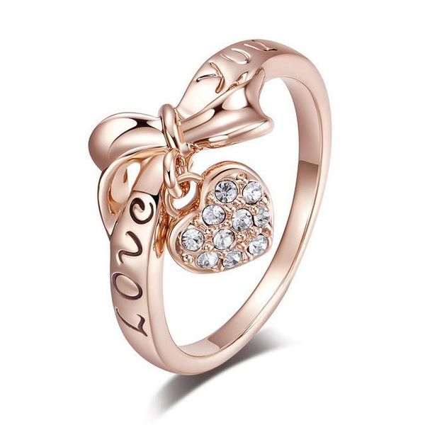 wedding rings 925 sterling silver european and american women love you bow ring r5090, Slivery;golden
wedding rings 925 sterling silver european and american women love you bow ring r5090, Slivery;golden