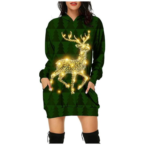 casual dresses elk print women christmas hoodies plus size autumn winter hooded dress long sleeve vestidos longos de verao, Black;gray
casual dresses elk print women christmas hoodies plus size autumn winter hooded dress long sleeve vestidos longos de verao, Black;gray