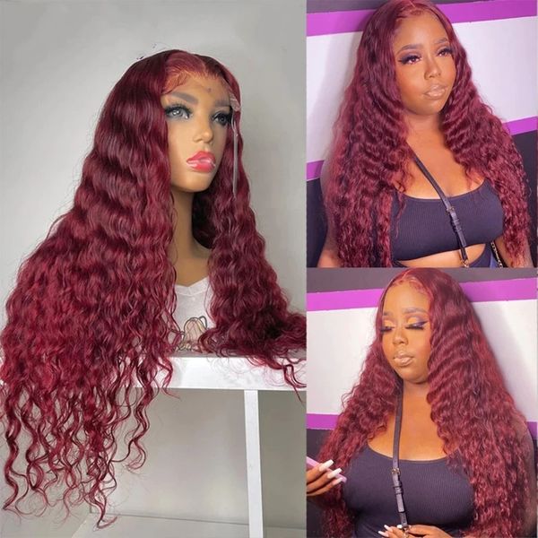 burgundy 99j lace front wig deep wave indian hair 30inch deeps curly full lace human hairs wigs hd 360 laces frontal, Black
burgundy 99j lace front wig deep wave indian hair 30inch deeps curly full lace human hairs wigs hd 360 laces frontal, Black