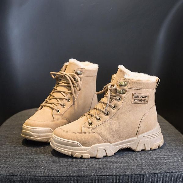 boots qws 2021 winter snow women keep warm plus velvet lace up female casual platform ankle booties woman, Black
boots qws 2021 winter snow women keep warm plus velvet lace up female casual platform ankle booties woman, Black
