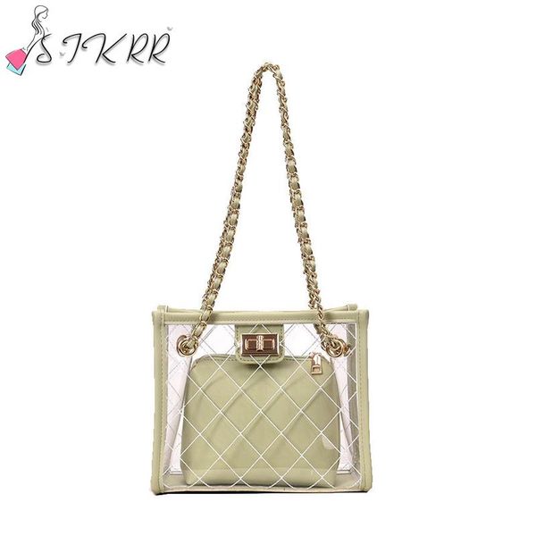 evening bags s.ikrr summer chain transparent bag woman 2021 pvc clear shoulder composite women's small purses and handbags beach bolsas
evening bags s.ikrr summer chain transparent bag woman 2021 pvc clear shoulder composite women's small purses and handbags beach bolsas