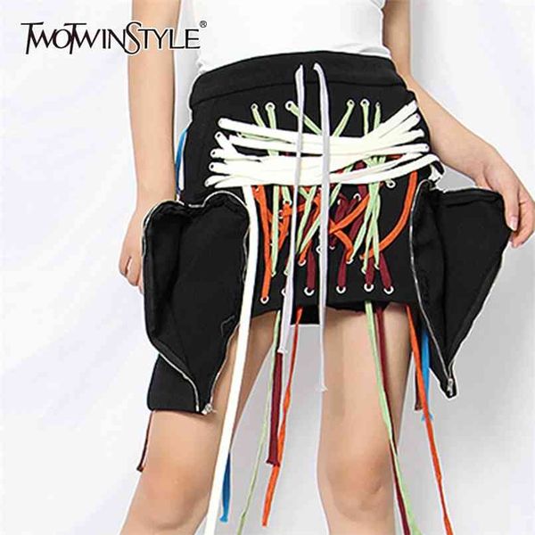 hit color colorful bandage skirt for women elastic high waist mini streetwear skirts female summer fashion 210521, Black
hit color colorful bandage skirt for women elastic high waist mini streetwear skirts female summer fashion 210521, Black