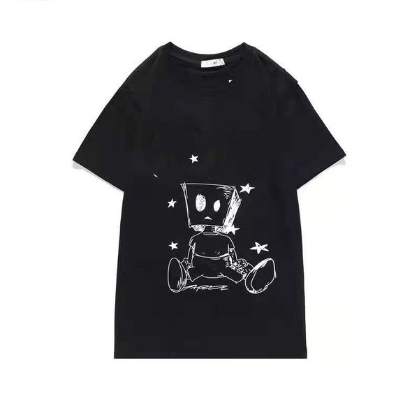 ss designer men's t-shirt, summer lovers pullover, long short sleeve, pure cotton fabric, breathable and quick drying, White;black
ss designer men's t-shirt, summer lovers pullover, long short sleeve, pure cotton fabric, breathable and quick drying, White;black