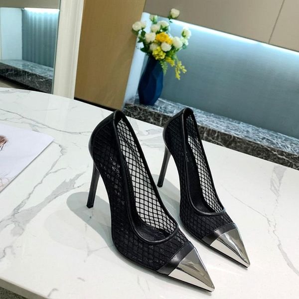 dress shoes 2021 metal pointed toe hollow baotou high-heeled single women's summer outer wear sweet fashion ins, Black
dress shoes 2021 metal pointed toe hollow baotou high-heeled single women's summer outer wear sweet fashion ins, Black