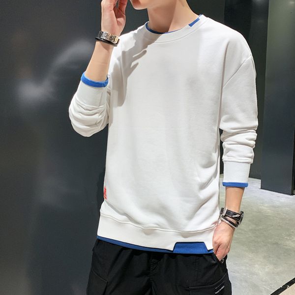 mens sweater long sleeved t-shirt men's sweater 2021 new spring and autumn ins trend round neck clothes, Black
mens sweater long sleeved t-shirt men's sweater 2021 new spring and autumn ins trend round neck clothes, Black
