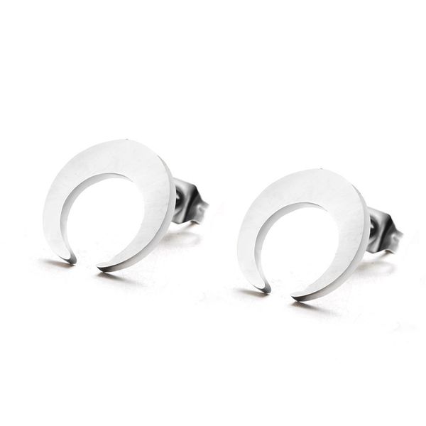 30pair small cute half crescent moon stud earrings cartilage piercing stainless steel minimalist geometric stars sunshine sunlight korean je, Golden;silver
30pair small cute half crescent moon stud earrings cartilage piercing stainless steel minimalist geometric stars sunshine sunlight korean je, Golden;silver
