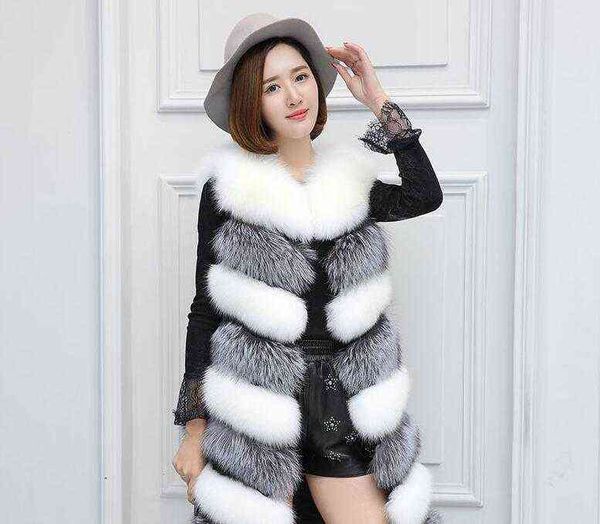 stitching medium and long imitation fur vest slim fit color matching fur vest female fur vest special price 211207, Black
stitching medium and long imitation fur vest slim fit color matching fur vest female fur vest special price 211207, Black