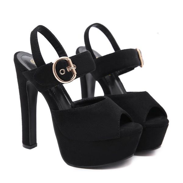 sandals ladies black suede high heels summer ankle buckle casual 15cm heel platform shoes sandalias mujer verano 9g6f
sandals ladies black suede high heels summer ankle buckle casual 15cm heel platform shoes sandalias mujer verano 9g6f
